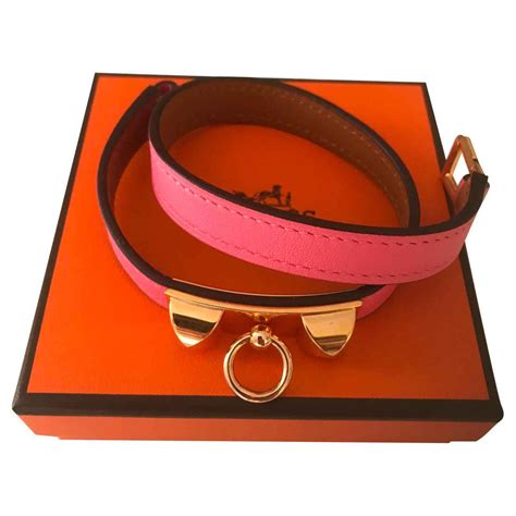 hermes armband roze